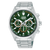 Lorus Sports RT323LX9 Herrenuhr Chronograph • Dunkelgrünes Zifferblatt • Mineralglas
