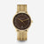 Reloj Naos Edition Heritage S01-NAE21-ME09, superdelgado, dorado, frontal gris
