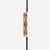 Silla de oficina Naos X L Edition 1905 en verde oscuro y bronce con asiento vintage en moca y perfil gris