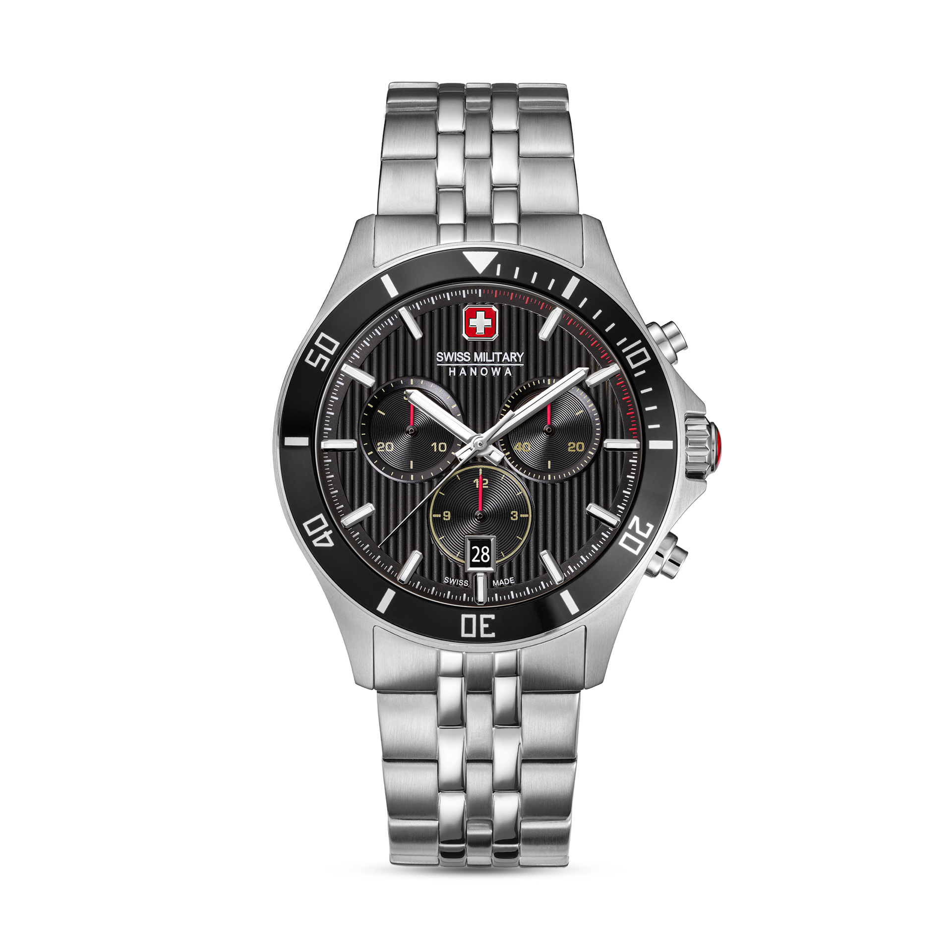 Swiss Military Hanowa Flagship Heritage Chrono SMWGI0007601 Herren • Saphirglas • Chronograph 10 ATM