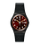 Swatch Originals SO28B704 Sir Red Damenuhr Burgund • Biosourced Gehäuse • Leuchtzeiger