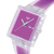 Swatch What If Square SO38K705 Damen Armbanduhr Magenta • Transparentes Gehäuse • Biosourciertes Material, Bild 3