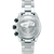 Reverso del reloj de pulsera de acero inoxidable para hombre con grabado "LIMITED EDITION" y correa de metal