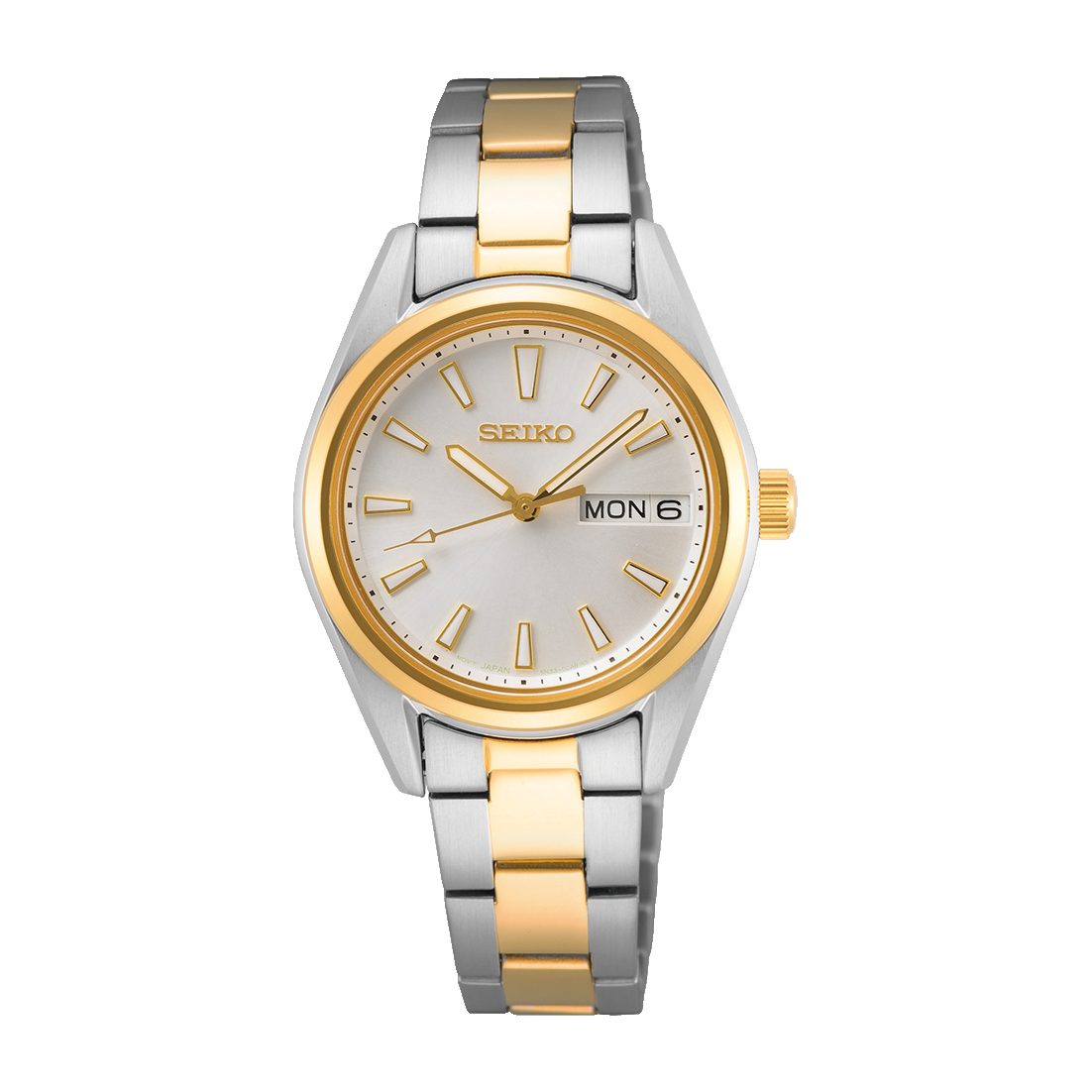 Seiko SUR454P1 Damen Armbanduhr Silber • Saphirglas • LumiBrite Leuchtmasse