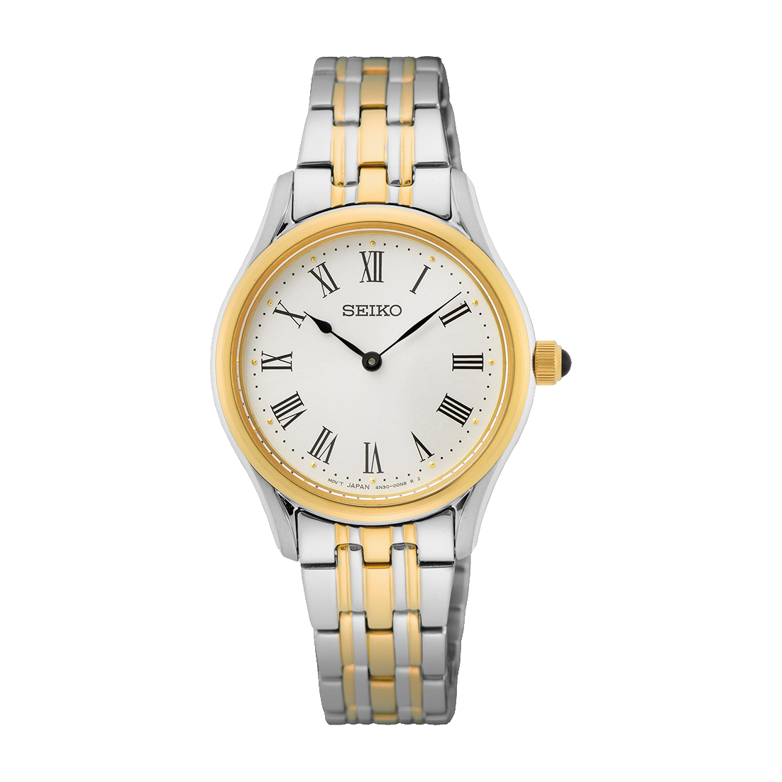 Seiko SWR070P1 Damen Armbanduhr Silber • Saphirglas • 5 Bar Wasserdicht