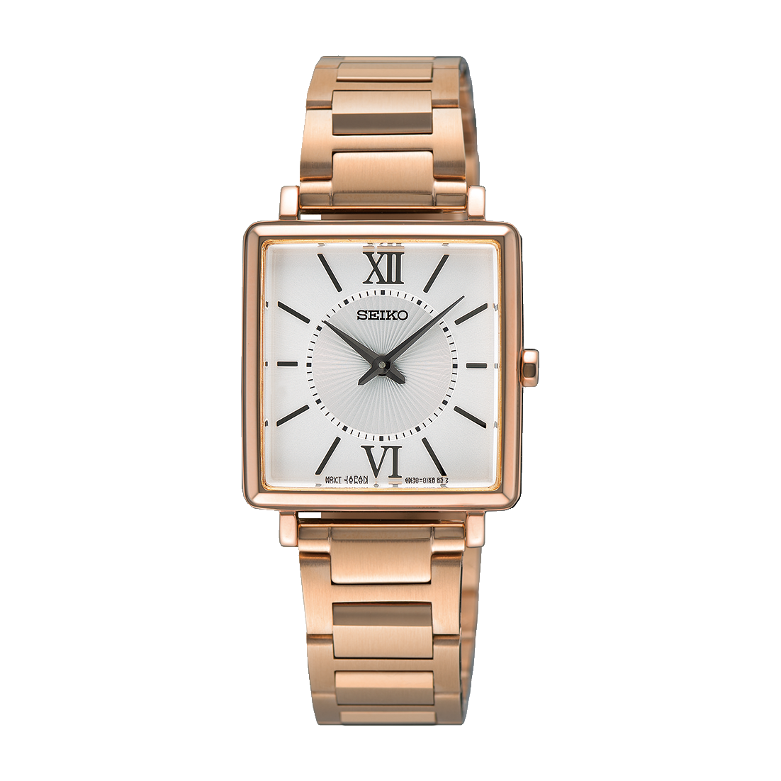 Seiko SWR112P1 Damenuhr Silber • Quarzwerk mit Hardlex-Glas • 5 ATM Wasserdicht
