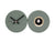 Karlsson Duo Cuckoo KA5789GR Wanduhr Dschungelgrün • Stündlicher Kuckucksruf • Geräuscharmes Sweep-Uhrwerk, Bild 2