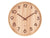 Karlsson Pure Large KA5810WD Wanduhr Hellholz • Geräuschloses Sweep-Uhrwerk • Naturholz-Design, Bild 2
