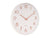 Karlsson Pure Large KA5810WH Wanduhr Weiß • Geräuschloses Sweep-Uhrwerk • Skandinavisches Design