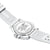 Reloj Luminox para hombre con correa blanca y tapa trasera grabada con logo de águila