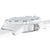 Luminox reloj para hombre, vista trasera/lateral con corona atornillada y caja blanca