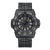 Pulsera de hombre, bisel negro con índices luminosos y ventana de fecha a las 3 en punto