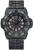 Pulsera de hombre, caja negra, esfera con ventana de fecha a las 3 en punto