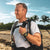 Reloj Luminox para hombre en la muñeca, correa negra con esfera verde