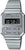 Reloj digital Casio Vintage con correa de metal plateado y pantalla LCD