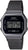 Reloj digital Casio con correa de metal negra y caja octogonal