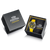 Caja de regalo con reloj cronógrafo para hombre, correa de silicona amarilla y estampado Festina