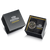 Caja de reloj con inscripción Festina: cajas negras con motivo de reloj