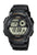 Reloj solar negro para hombre con pantalla digital, hora mundial e iluminador