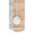 reloj de pared con péndulo ams f5333 