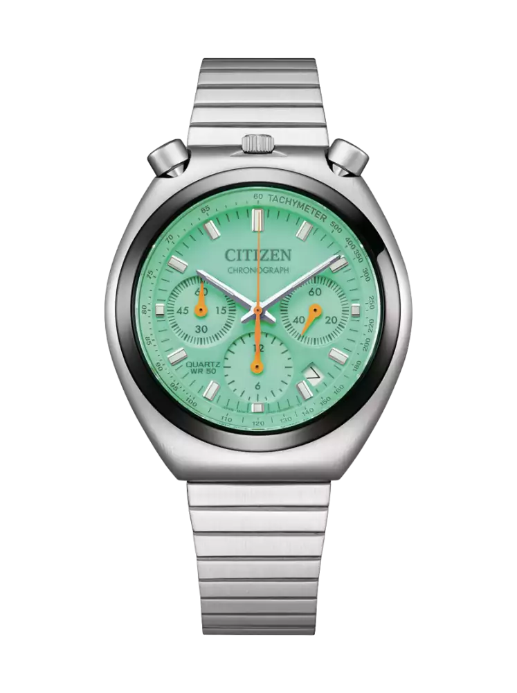 Citizen Analog Chronograph AN3660-73X Reloj de Hombre Plateado • Función Cronógrafo • Correa de Acero Inoxidable