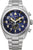 Reloj Citizen para hombre con esfera azul, aspecto de cronógrafo y correa de acero inoxidable