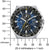 "Reloj Citizen con esfera azul y escala en milímetros"