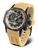 Herrklocka Vostok Europe Atomic Age med beige silikonarmband
