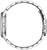 Vista de página: Pulsera de acero inoxidable para hombre con eslabones marcados