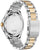 Citizen Reloj parte trasera con correa de metal bicolor