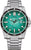 Pulsera de acero inoxidable para hombre Citizen con esfera verde azulado