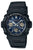 Casio G-Shock Reloj para hombre con caja negra, esfera oscura y correa de caucho