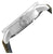 Pulsera de hombre vista lateral, caja plateada con correa de tela verde