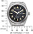 Reloj CITIZEN Eco-Drive de titanio con esfera negra y ventana de fecha