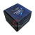 Caja de reloj con diseño de cielo estrellado azul y estampado "Cometa Halley"
