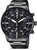 Reloj Citizen CA0695-84E para hombre, esfera negra con subesferas de cronógrafo