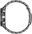 Reloj Citizen para hombre con correa negra y caja visible lateralmente