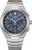 Pulsera de hombre Citizen con Eco-Drive, esfera azul y correa de acero inoxidable