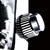 Chris Benz reloj para hombre, vista lateral con corona estriada y protector de tornillo
