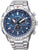 Citizen Promaster Sky - Reloj solar de radio control para hombre, esfera azul, correa de acero inoxidable