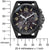 Citizen Promaster Radio-Controlled Watch, frontal view: black case, dark grey dial
