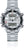 Reloj para hombre con correa de acero inoxidable, bisel negro y pantalla digital de profundidad