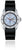 Reloj de buceo con esfera azul, visualización de fecha y correa negra