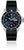 Reloj de hombre con correa negra, esfera redonda, cristal de zafiro e índices