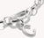 Colgante Charm Thomas Sabo Letra C, detalle del ojal y eslabones de cadena, plateado