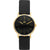 Danish Design Vira IV11Q1313 Damen Armbanduhr Schwarz • Schwarzes Lederarmband • Dänisches Minimaldesign