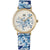 Danish Design Delft Blue IV52Q1173-SET Damen Armbanduhr Blau • Miyota Quarzwerk • Limited Edition mit Anhänger