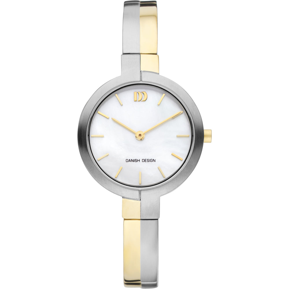 Danish Design IV65Q1149 Damenuhr • Titan-Armband • Perlmutt-Zifferblatt
