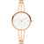 Danish Design Pure Jackie IV67Q1252 Damen Armbanduhr Roségold • Minimalistisches Design • Mineralglas