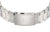 Pulsera de metal con cierre y orificios para correa de reloj de hombre